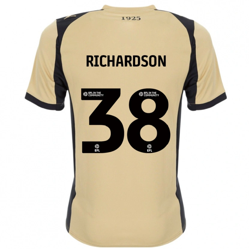Danxen Herren Kane Richardson #38 Gold Schwarz Auswärtstrikot Trikot 2025/26 T-Shirt