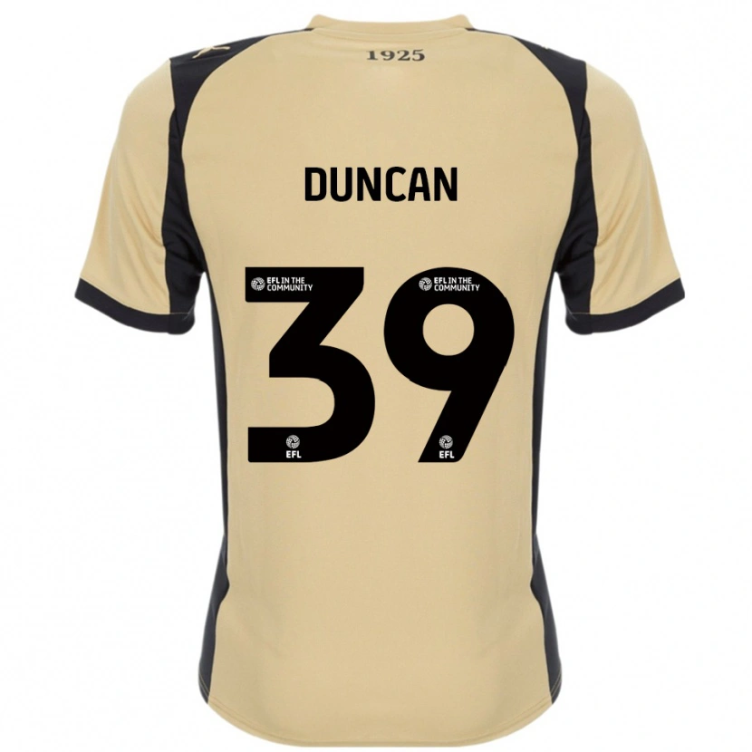 Danxen Herren Harrison Duncan #39 Gold Schwarz Auswärtstrikot Trikot 2025/26 T-Shirt