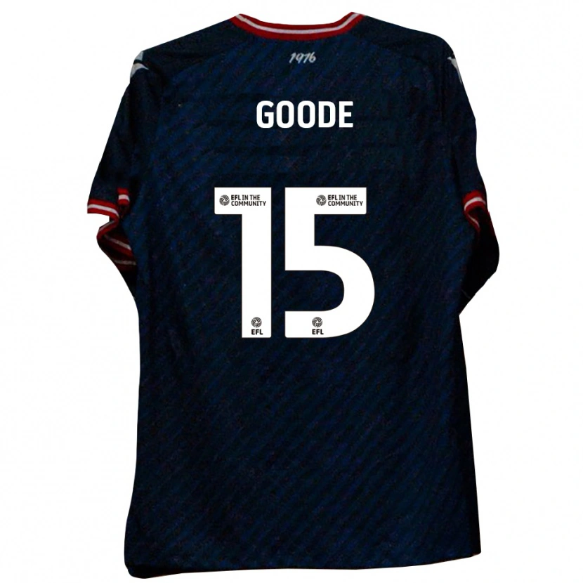 Danxen Herren Charlie Goode #15 Marine Rot Auswärtstrikot Trikot 2025/26 T-Shirt