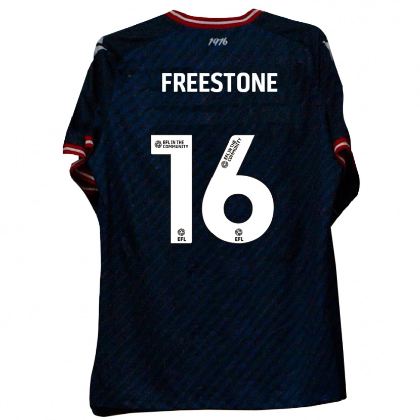 Danxen Herren Lewis Freestone #16 Marine Rot Auswärtstrikot Trikot 2025/26 T-Shirt