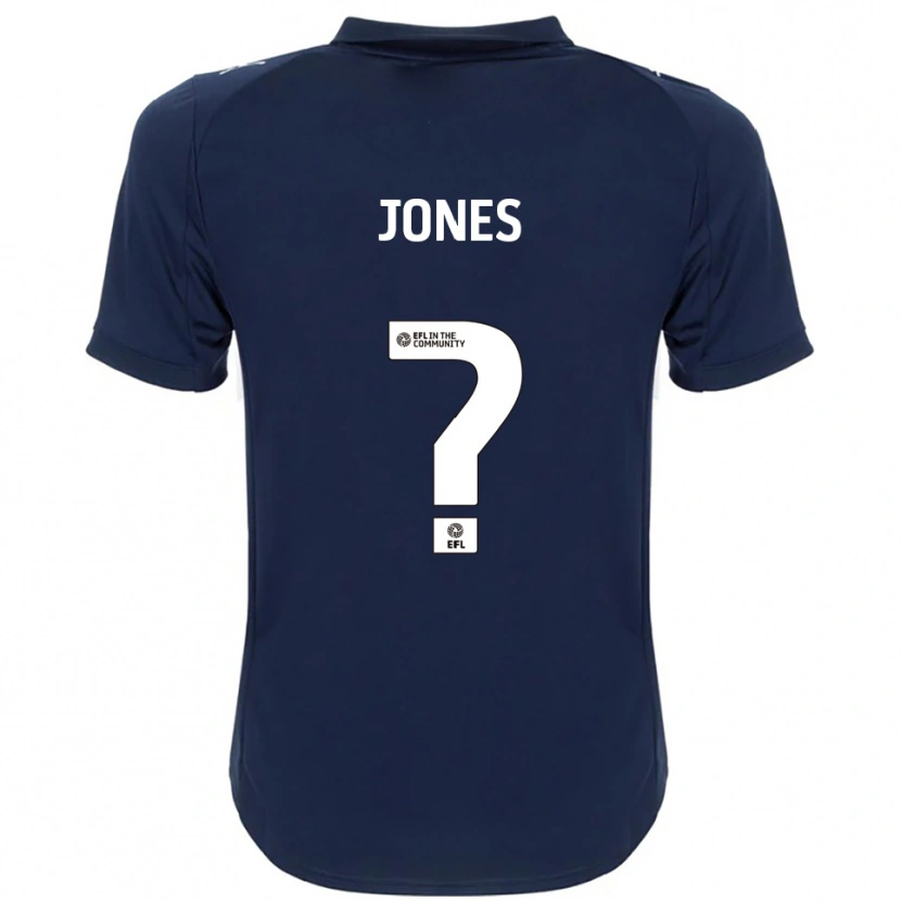 Danxen Herren Callum Jones #0 Marine Weiß Auswärtstrikot Trikot 2025/26 T-Shirt