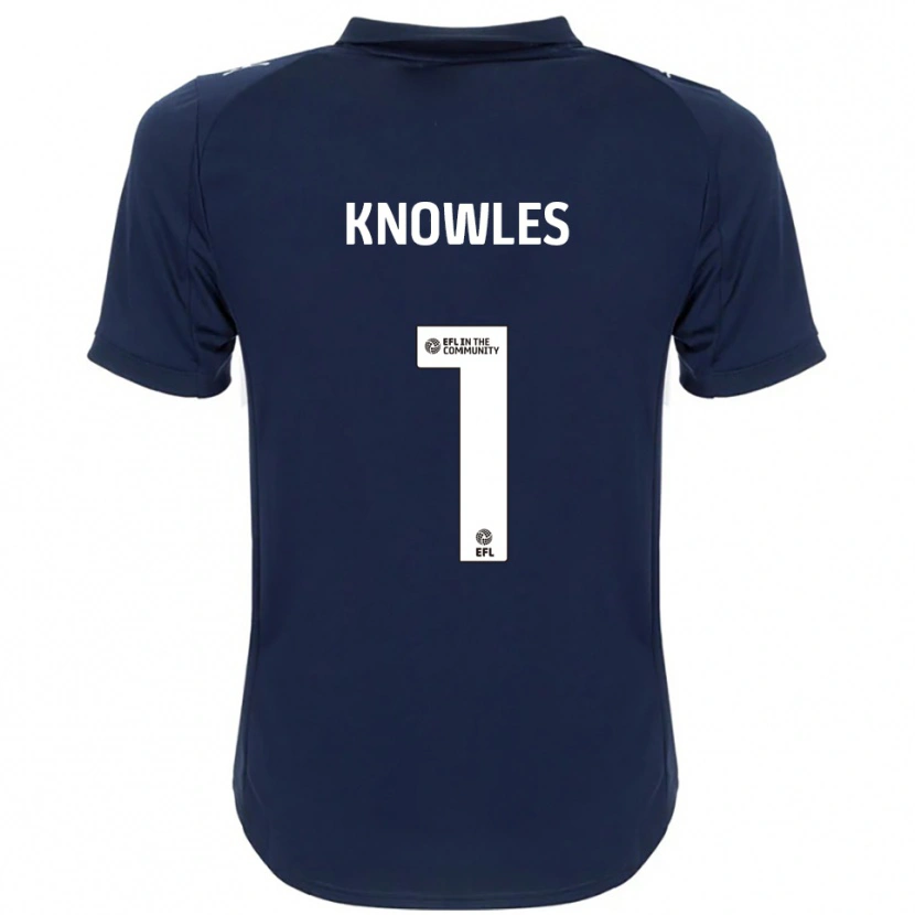 Danxen Herren Amelia Knowles #1 Marine Weiß Auswärtstrikot Trikot 2025/26 T-Shirt