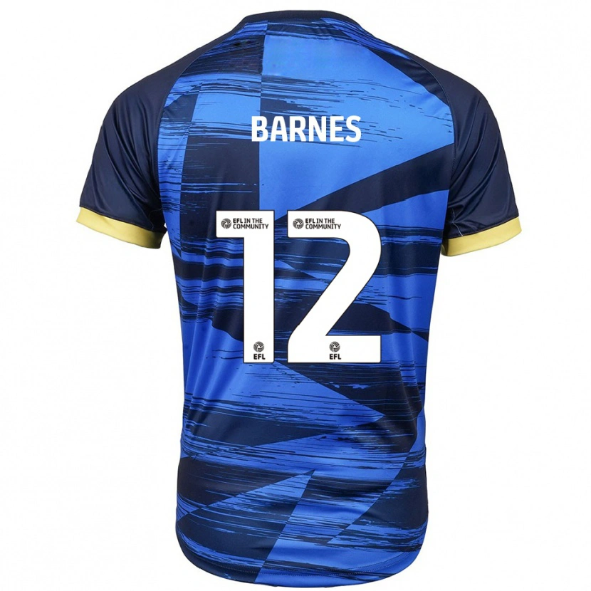 Danxen Herren Ruby Barnes #12 Blau Marine Auswärtstrikot Trikot 2025/26 T-Shirt