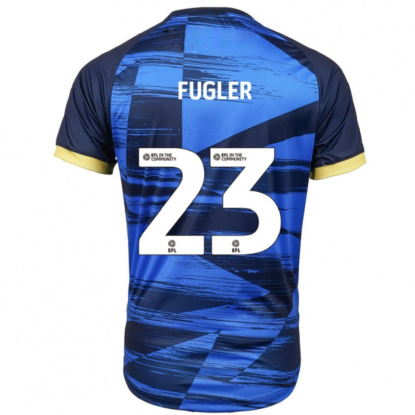 Danxen Herren Millie Fugler #23 Blau Marine Auswärtstrikot Trikot 2025/26 T-Shirt