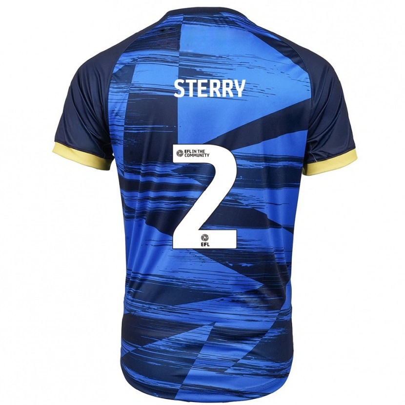 Danxen Herren Jamie Sterry #2 Blau Marine Auswärtstrikot Trikot 2025/26 T-Shirt