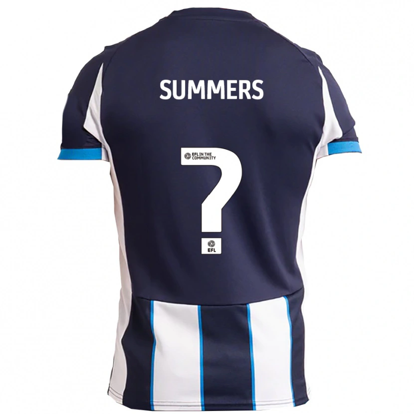 Danxen Herren Libby Summers #0 Weiß Marine Auswärtstrikot Trikot 2025/26 T-Shirt