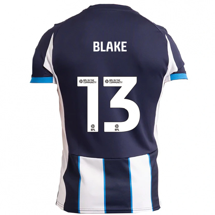 Danxen Herren Billy Blake #13 Weiß Marine Auswärtstrikot Trikot 2025/26 T-Shirt