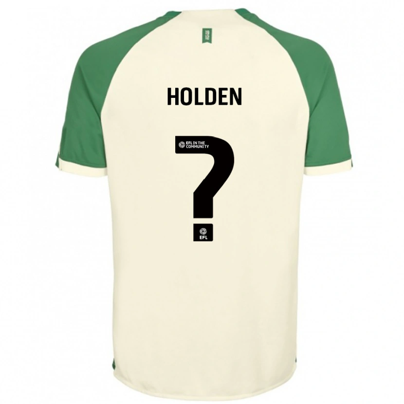 Danxen Herren Lenny Holden #0 Cremeweiß Grün Auswärtstrikot Trikot 2025/26 T-Shirt