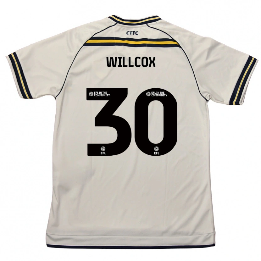 Danxen Herren Freddy Willcox #30 Weiß Marine Auswärtstrikot Trikot 2025/26 T-Shirt