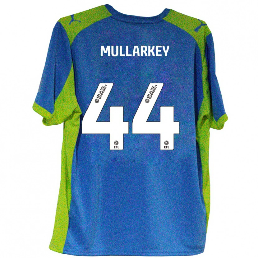 Danxen Herren Toby Mullarkey #44 Himmelblau Gelb Auswärtstrikot Trikot 2025/26 T-Shirt