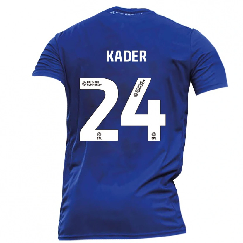 Danxen Herren Soul Kader #24 Blau Weiß Auswärtstrikot Trikot 2025/26 T-Shirt