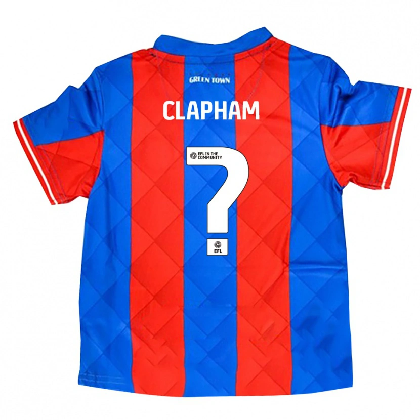 Danxen Herren Hermione Clapham #0 Blau Rot Weiß Auswärtstrikot Trikot 2025/26 T-Shirt