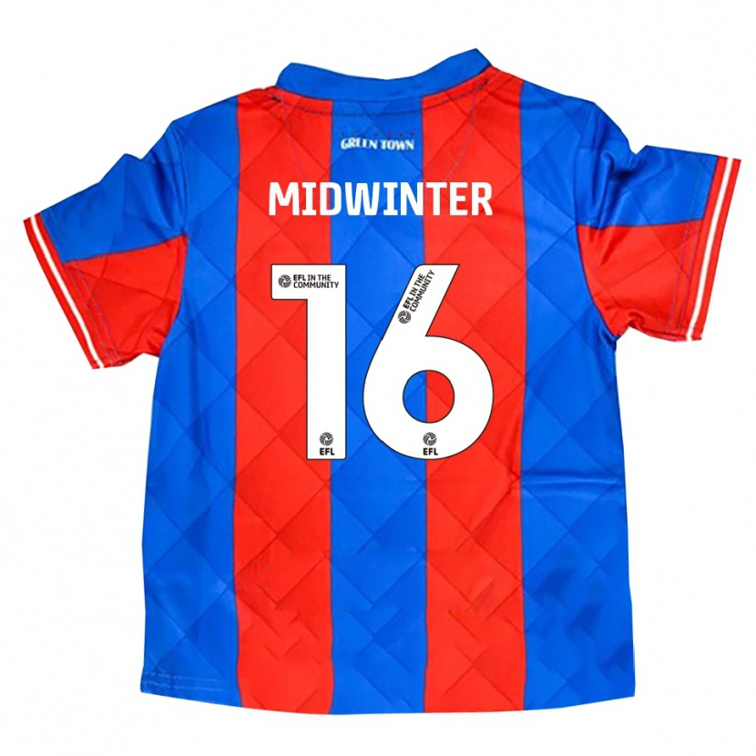 Danxen Herren Carlo Midwinter #16 Blau Rot Weiß Auswärtstrikot Trikot 2025/26 T-Shirt