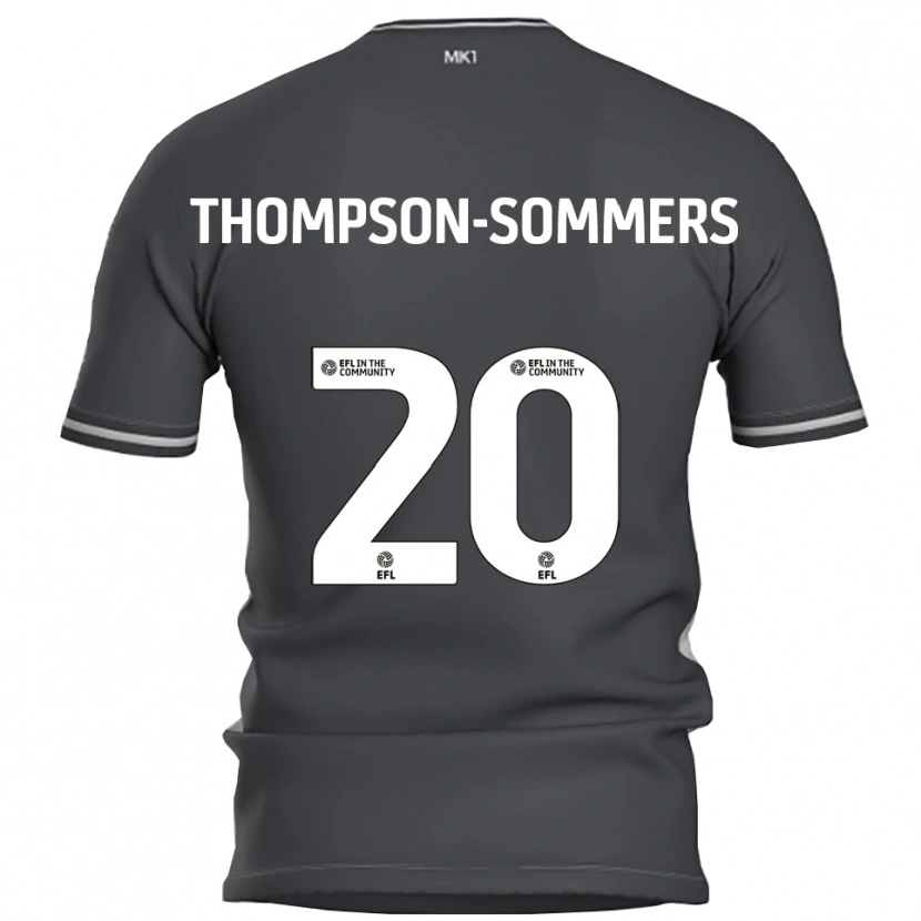 Danxen Herren Kane Thompson-Sommers #20 Grau Silber Auswärtstrikot Trikot 2025/26 T-Shirt