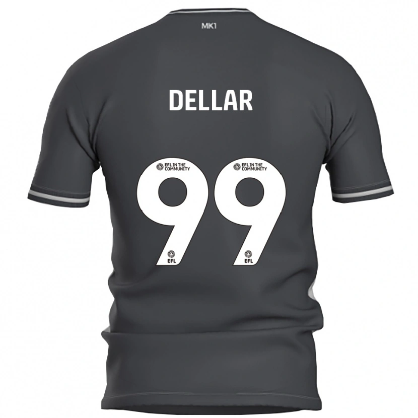 Danxen Herren Megan Dellar #99 Grau Silber Auswärtstrikot Trikot 2025/26 T-Shirt