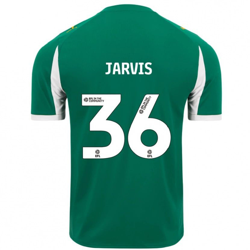 Danxen Herren Will Jarvis #36 Grün Weiß Auswärtstrikot Trikot 2025/26 T-Shirt
