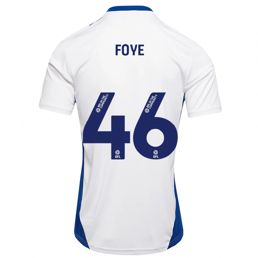 Danxen Herren Owen Foye #46 Weiß Blau Auswärtstrikot Trikot 2025/26 T-Shirt
