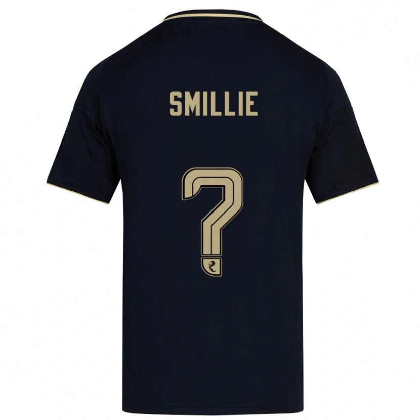 Danxen Herren Reuben Smillie #0 Marine Gold Auswärtstrikot Trikot 2025/26 T-Shirt