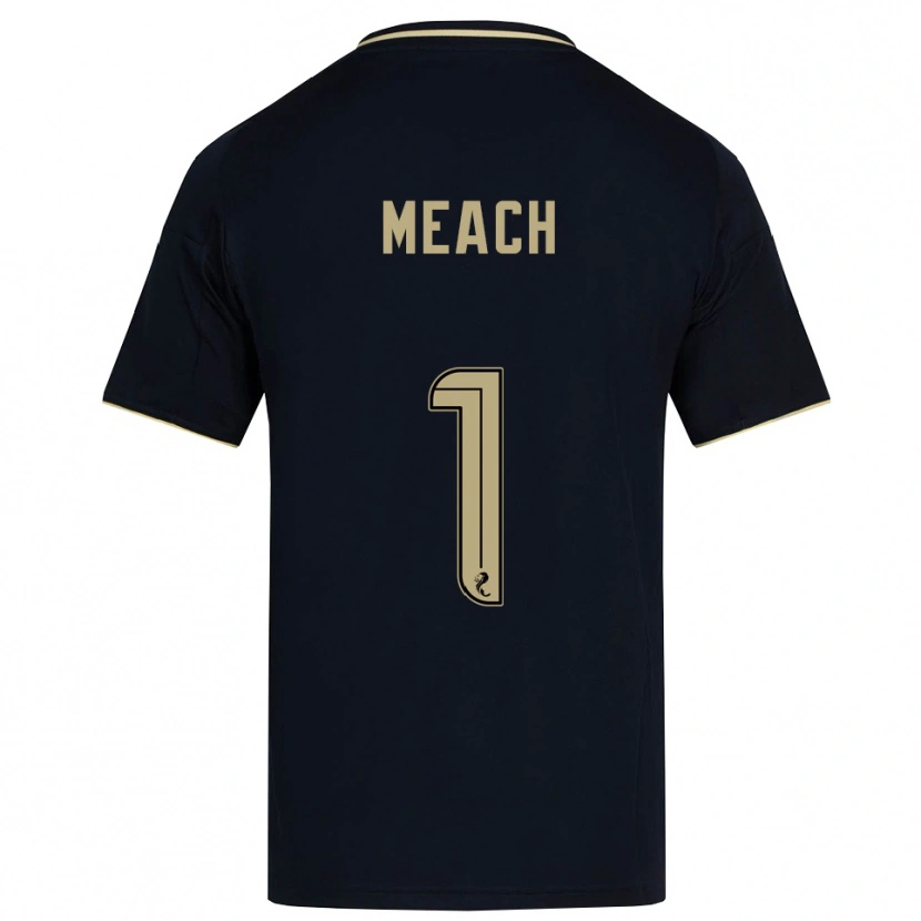 Danxen Herren Aaliyah-Jay Meach #1 Marine Gold Auswärtstrikot Trikot 2025/26 T-Shirt