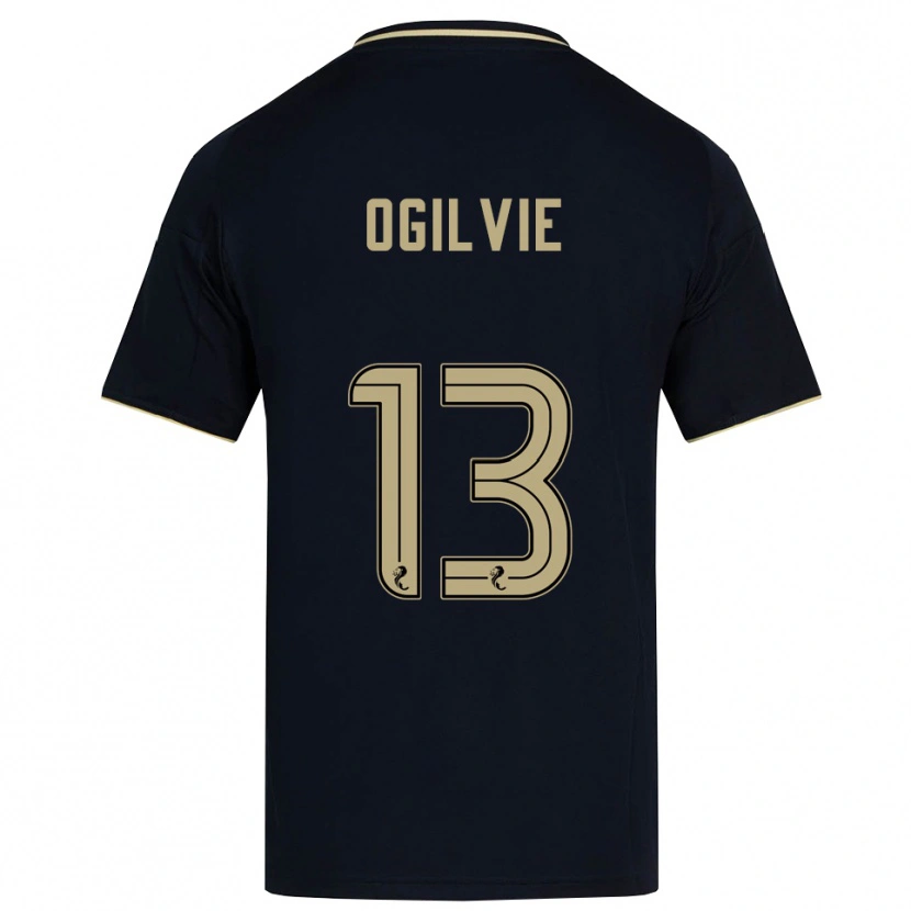 Danxen Herren Francesca Ogilvie #13 Marine Gold Auswärtstrikot Trikot 2025/26 T-Shirt