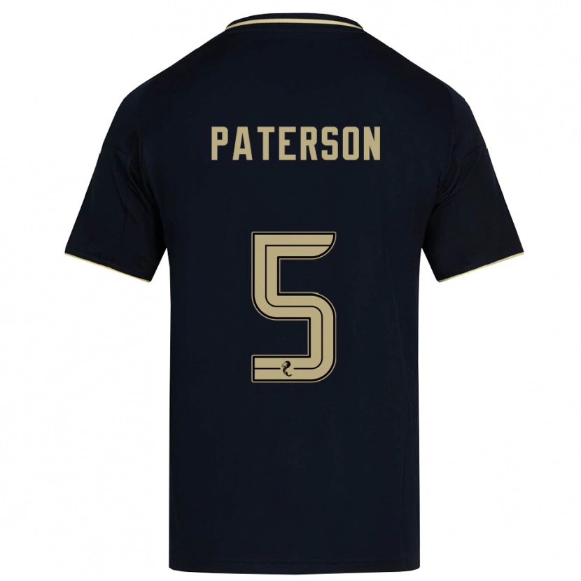 Danxen Herren Donna Paterson #5 Marine Gold Auswärtstrikot Trikot 2025/26 T-Shirt