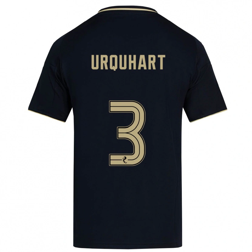 Danxen Herren Millie Urquhart #3 Marine Gold Auswärtstrikot Trikot 2025/26 T-Shirt