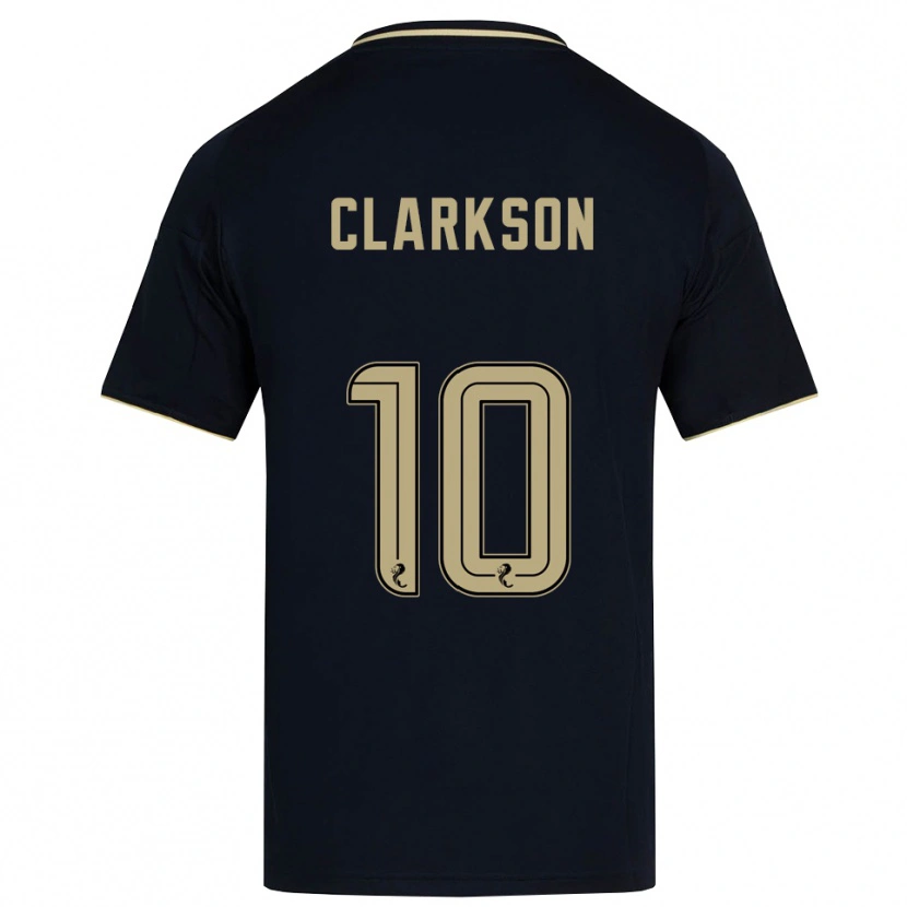Danxen Herren Leighton Clarkson #10 Marine Gold Auswärtstrikot Trikot 2025/26 T-Shirt