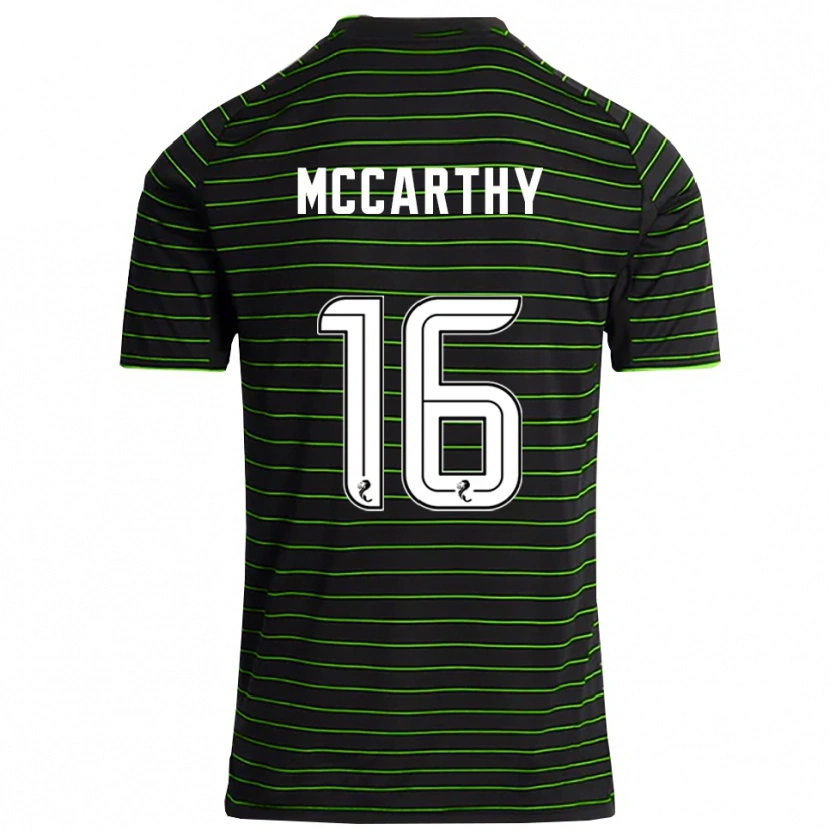 Danxen Herren James Mccarthy #16 Schwarz Grün Auswärtstrikot Trikot 2025/26 T-Shirt