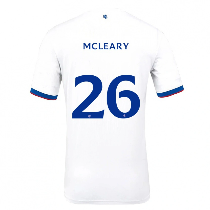 Danxen Herren Jodi Mcleary #26 Weiß Rot Blau Auswärtstrikot Trikot 2025/26 T-Shirt