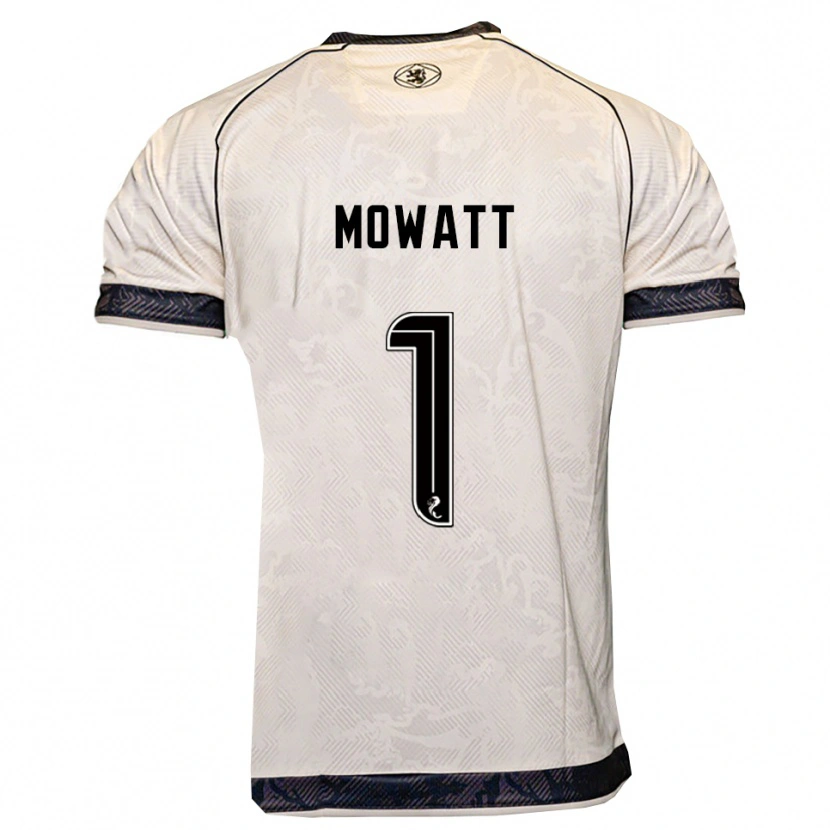 Danxen Herren Beth Mowatt #1 Weiß Schwarz Auswärtstrikot Trikot 2025/26 T-Shirt