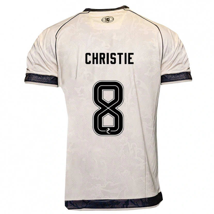 Danxen Herren Summer Christie #8 Weiß Schwarz Auswärtstrikot Trikot 2025/26 T-Shirt