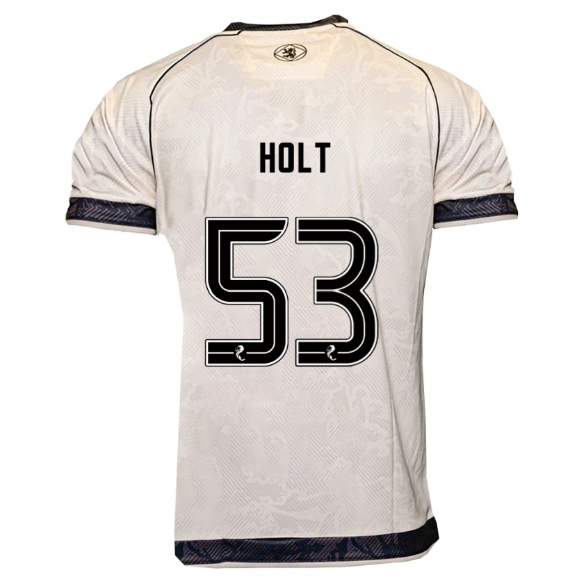 Danxen Herren Josh Holt #53 Weiß Schwarz Auswärtstrikot Trikot 2025/26 T-Shirt