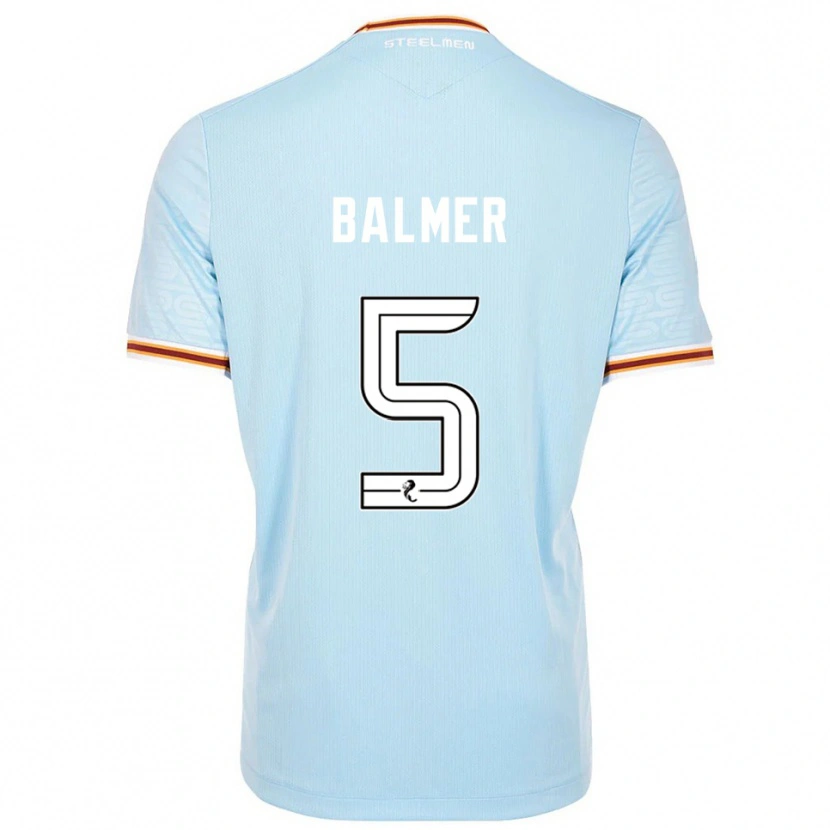 Danxen Herren Kofi Balmer #5 Himmelblau Auswärtstrikot Trikot 2025/26 T-Shirt
