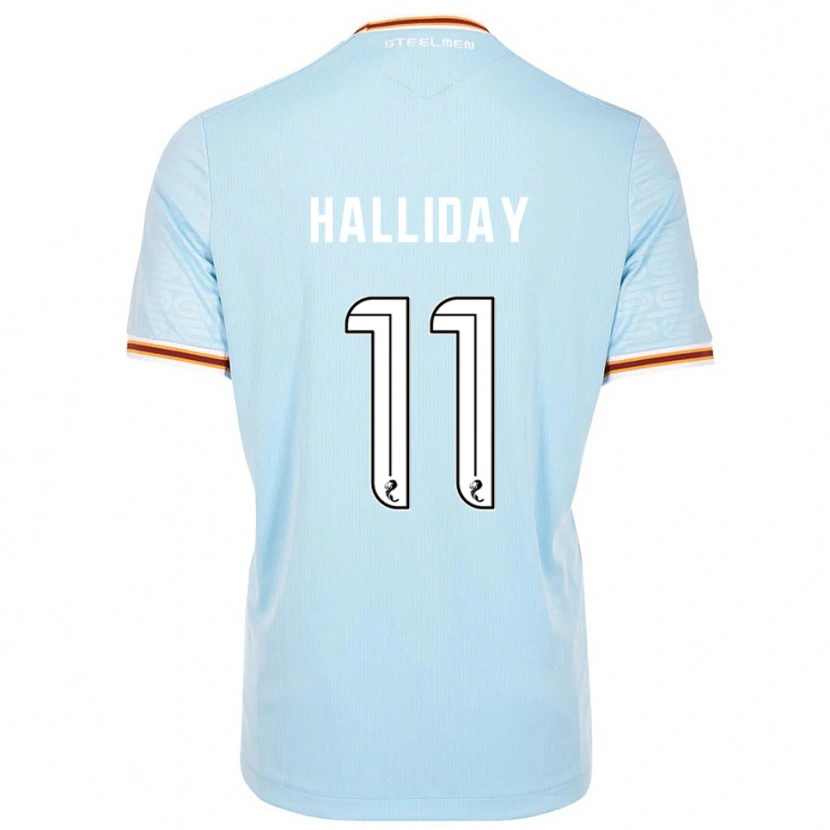 Danxen Herren Andy Halliday #11 Himmelblau Auswärtstrikot Trikot 2025/26 T-Shirt