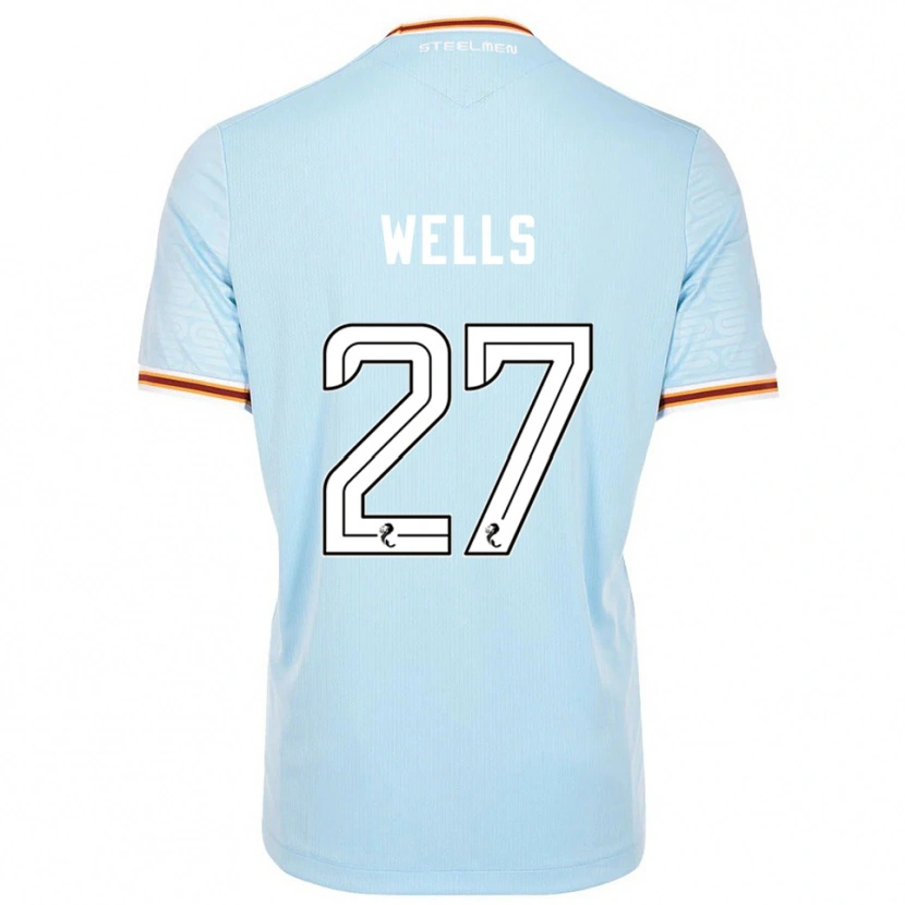 Danxen Herren Dylan Wells #27 Himmelblau Auswärtstrikot Trikot 2025/26 T-Shirt