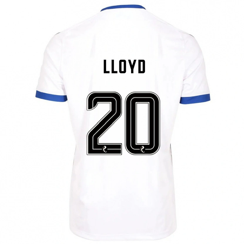 Danxen Herren Louis Lloyd #20 Weiß Blau Auswärtstrikot Trikot 2025/26 T-Shirt