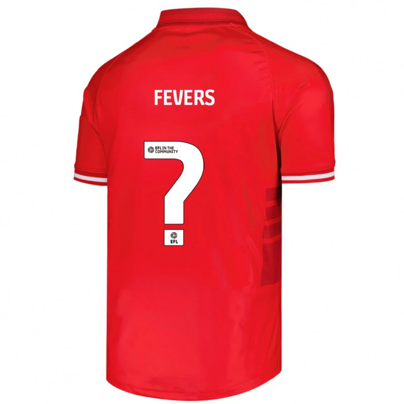 Danxen Damen Becky Fevers #0 Rot Weiß Heimtrikot Trikot 2025/26 T-Shirt