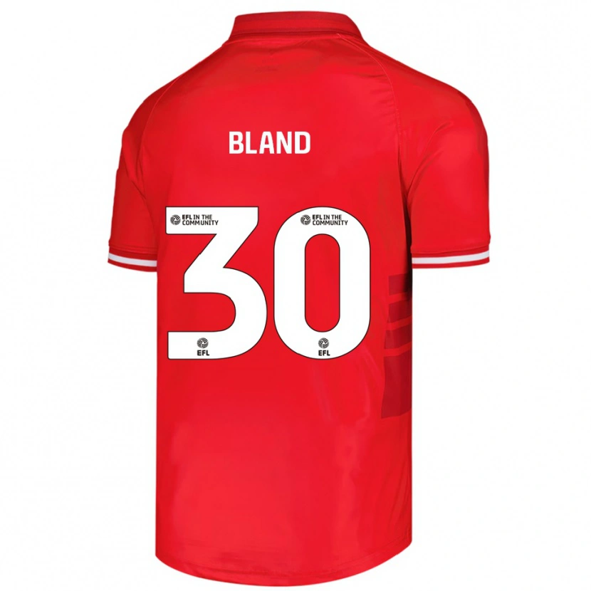 Danxen Damen Jonathan Bland #30 Rot Weiß Heimtrikot Trikot 2025/26 T-Shirt