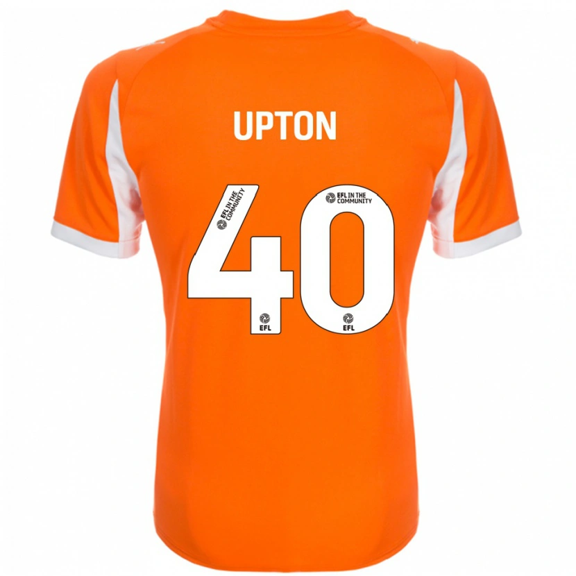 Danxen Damen Theo Upton #40 Orange Weiß Heimtrikot Trikot 2025/26 T-Shirt