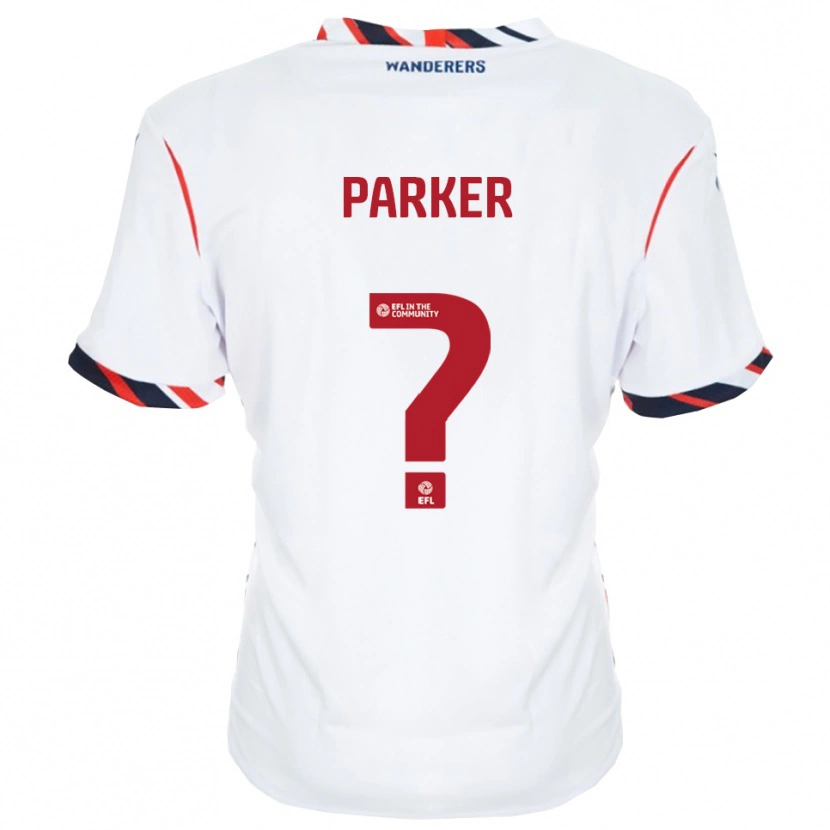 Danxen Damen Libbie Parker #0 Weiß Rot Heimtrikot Trikot 2025/26 T-Shirt