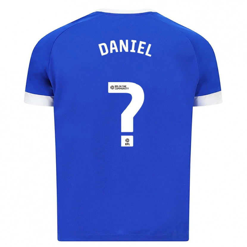 Danxen Damen Hugo Daniel #0 Blau Weiß Heimtrikot Trikot 2025/26 T-Shirt