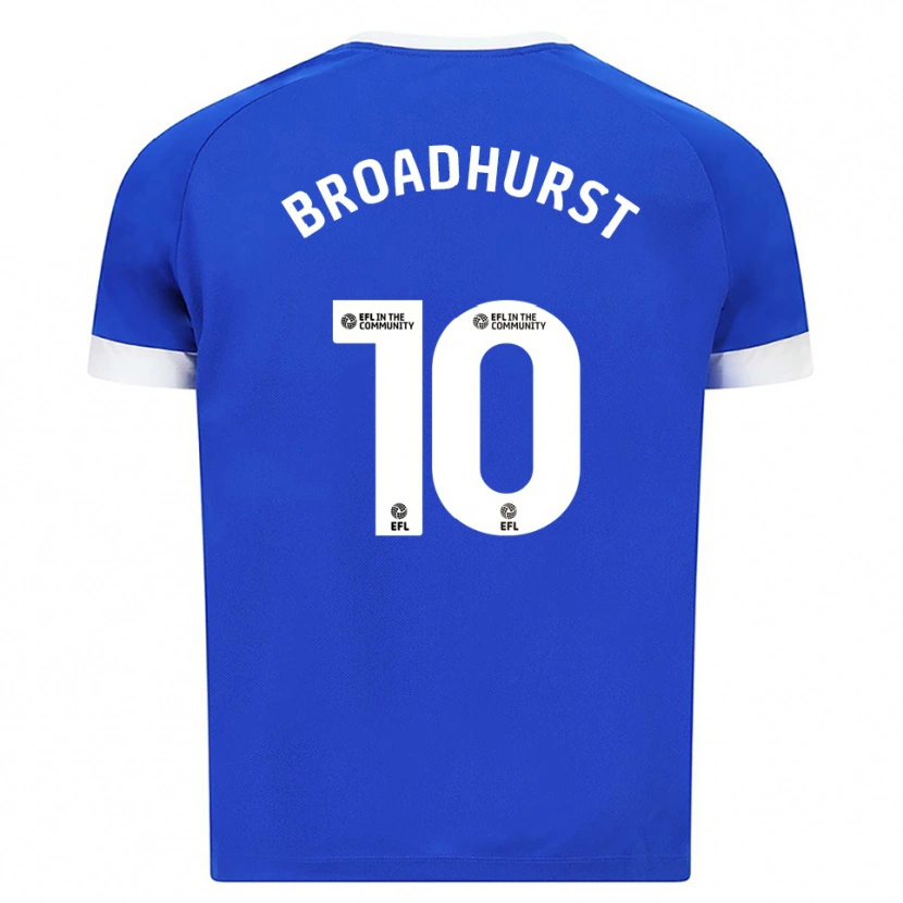 Danxen Damen Danielle Broadhurst #10 Blau Weiß Heimtrikot Trikot 2025/26 T-Shirt