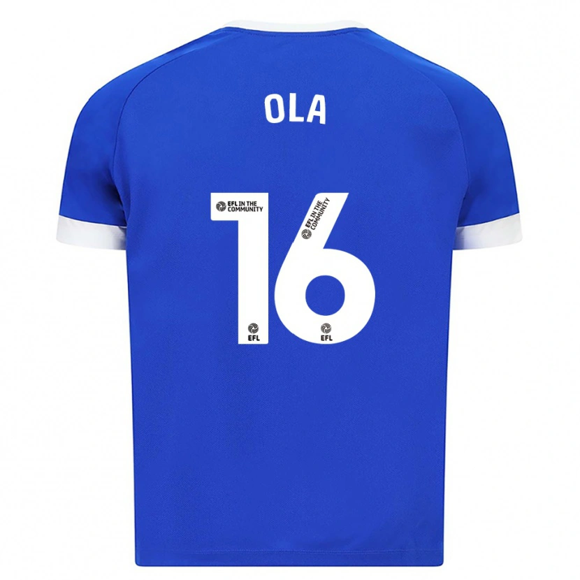 Danxen Damen Daniel Ola #16 Blau Weiß Heimtrikot Trikot 2025/26 T-Shirt