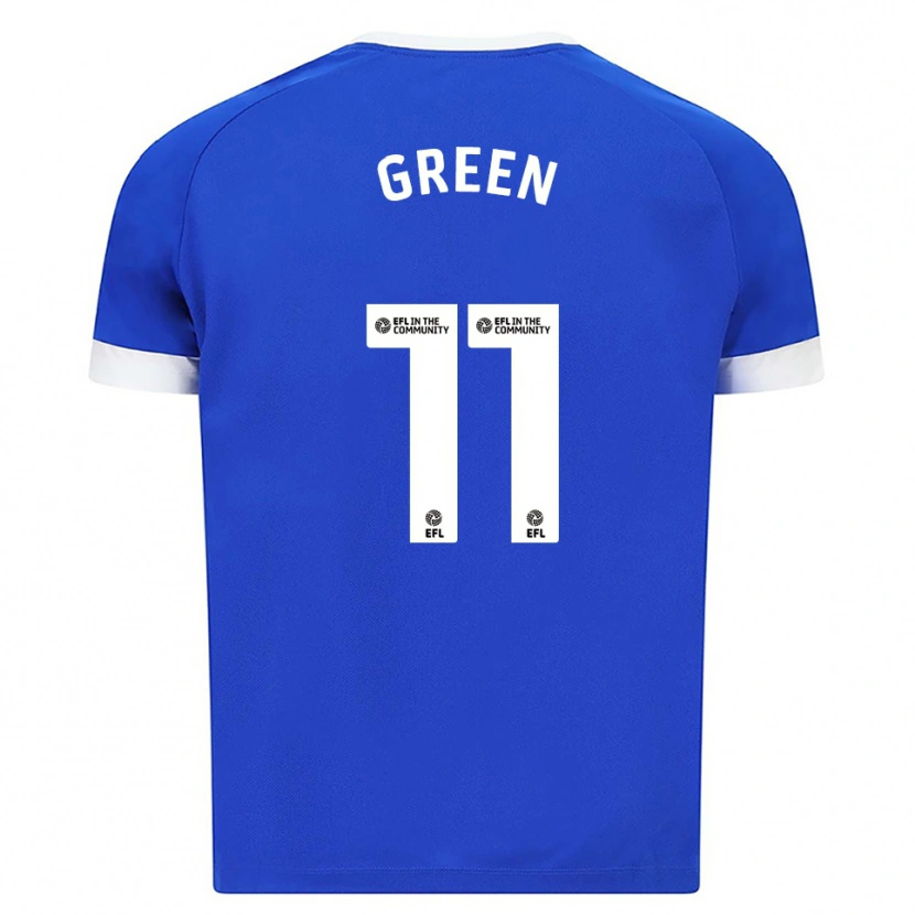 Danxen Damen Danielle Green #11 Blau Weiß Heimtrikot Trikot 2025/26 T-Shirt