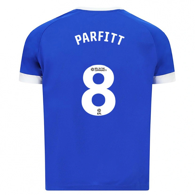 Danxen Damen T-Jay Parfitt #8 Blau Weiß Heimtrikot Trikot 2025/26 T-Shirt