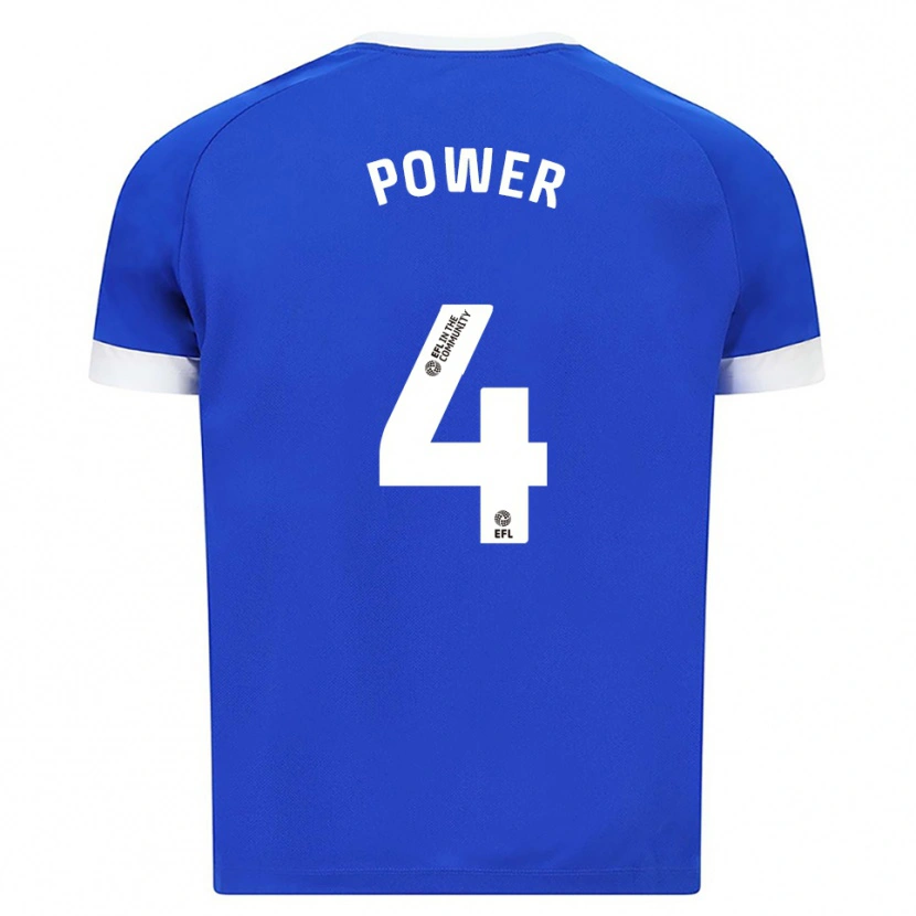 Danxen Damen Hannah Power #4 Blau Weiß Heimtrikot Trikot 2025/26 T-Shirt