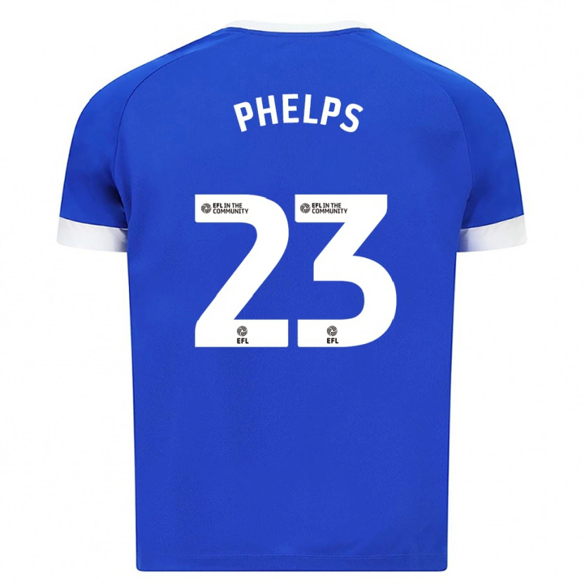 Danxen Damen Anna Phelps #23 Blau Weiß Heimtrikot Trikot 2025/26 T-Shirt