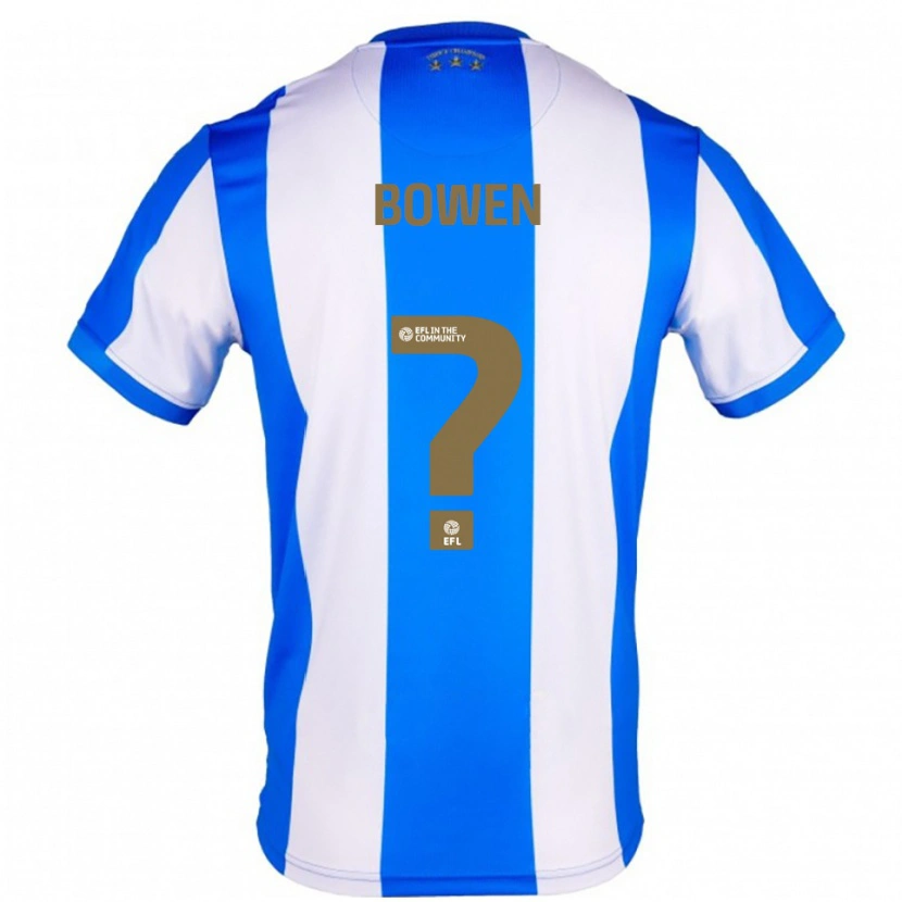 Danxen Damen Staitham Bowen #0 Blau Weiß Heimtrikot Trikot 2025/26 T-Shirt