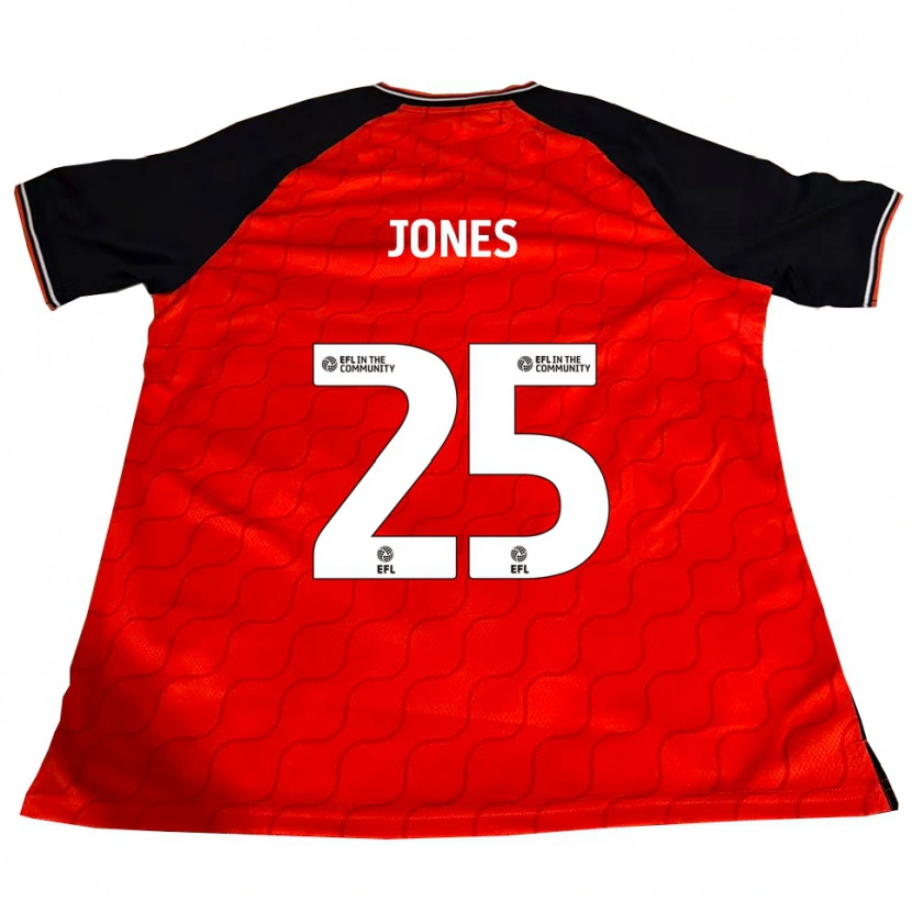 Danxen Damen Isaiah Jones #25 Orange Schwarz Weiß Heimtrikot Trikot 2025/26 T-Shirt