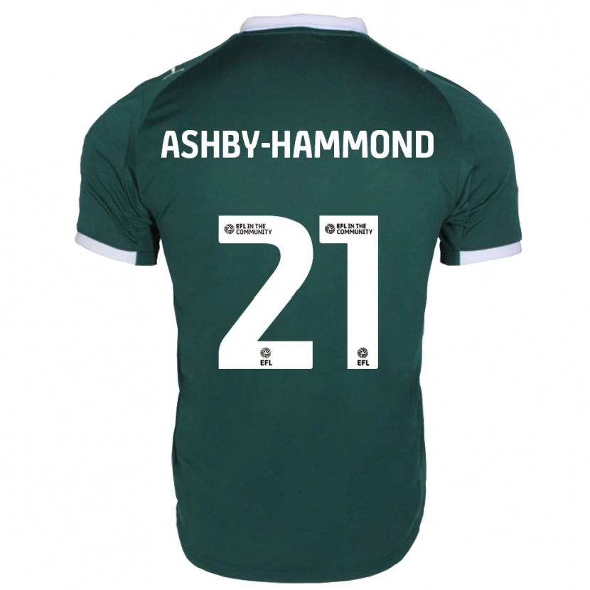 Danxen Damen Luca Ashby-Hammond #21 Grün Weiß Heimtrikot Trikot 2025/26 T-Shirt